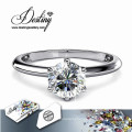 Destiny Jewellery Crystal From Swarovski I Do Ring